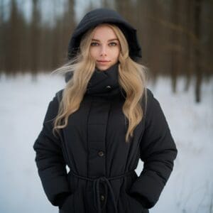 coat with hood